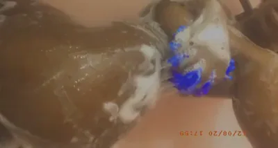 I love to have fun in the shower watch it jiggle ?