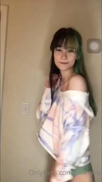 Petite Neon-Haired Slut: Your Good Girl Tease 😈💚