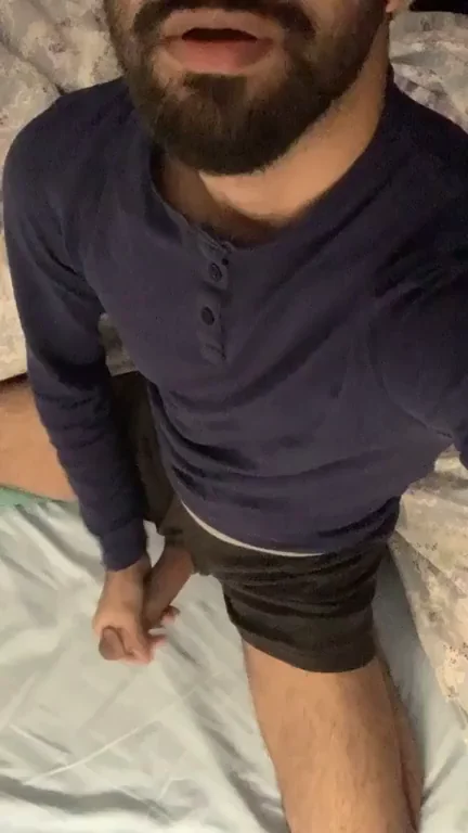 Both hands on (m)y cock while I sit on your face?