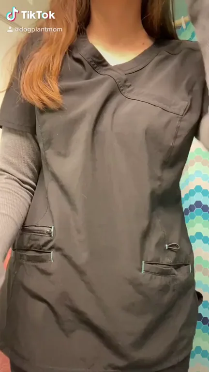 Is this what you expected under my scrubs?