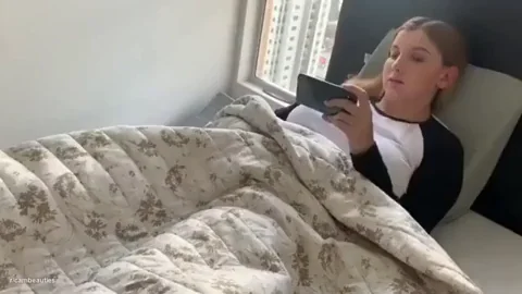 😈 Sis Busted Rubbing Pussy, Bro Pounds Her Wet Hole 🔥