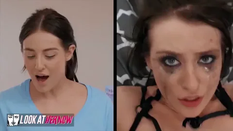Only thing Rebeca knew how to do, was draw Smokey eyes and suck some dick...