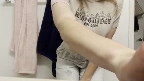 Cum Blast on My Pants? 😱💦 Huge Cock Surprise!