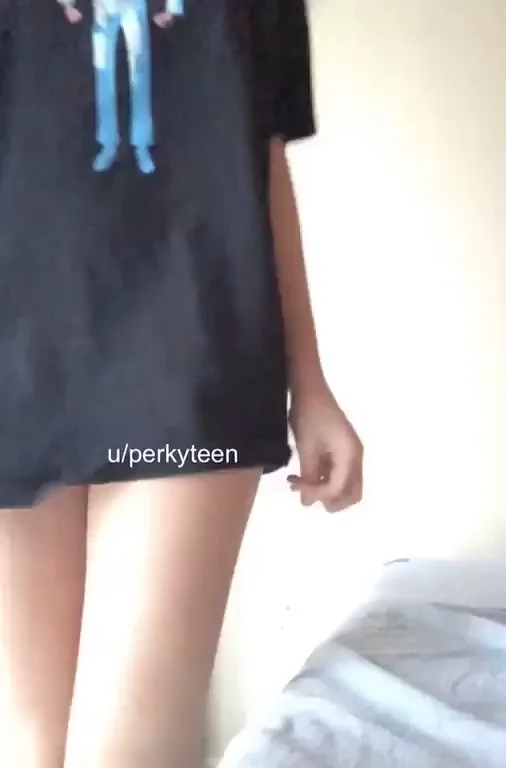 Big Tee Tease to Full Nude Slut Reveal 😈👙➡️🔥 [F]
