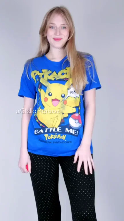 Pikachu Tease: Catch This Nerdy Slut's Poké-Ball Ass!