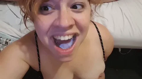 Thankful for Thick Loads on My Slutty Face