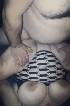 Cheating BBW Wife Rides Stranger's Hard Cock on Couch 💋🍆