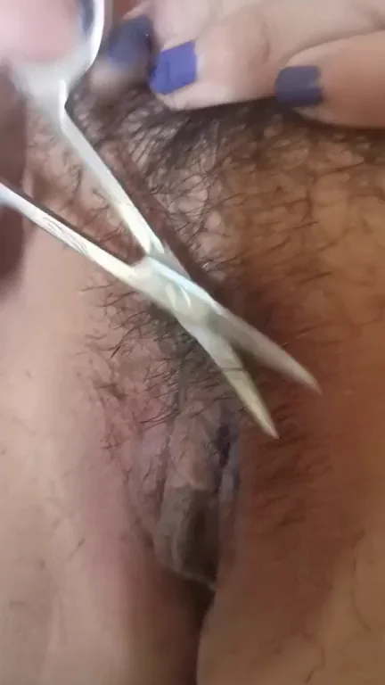 (F) Had to trim my pussyhair