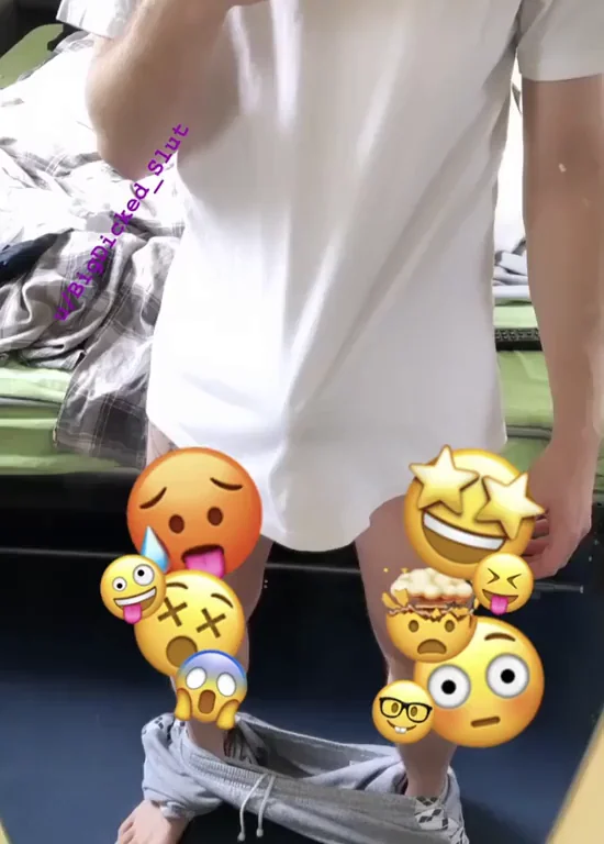 Thick Dick Tease in Plain White Tee 😈🍆💦