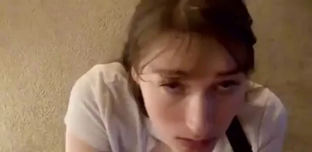 Nerdy girl getting a facial