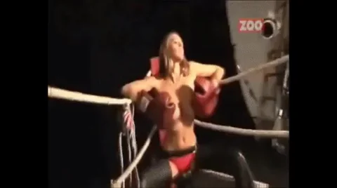 Keely Hazell as Xtina Aguilera 💋🔥 Ring Tease Gif