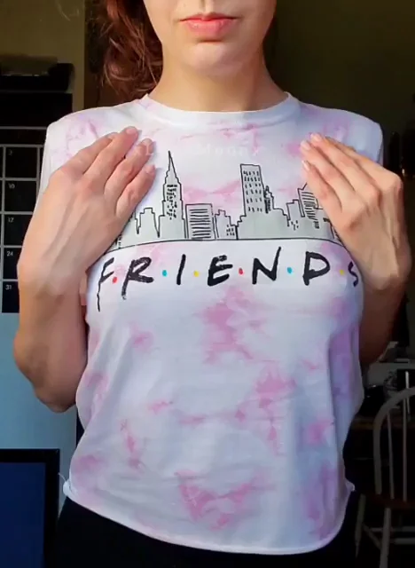 Friends Tease? Tiny Tits Flash & Giggle 😏👯‍♀️