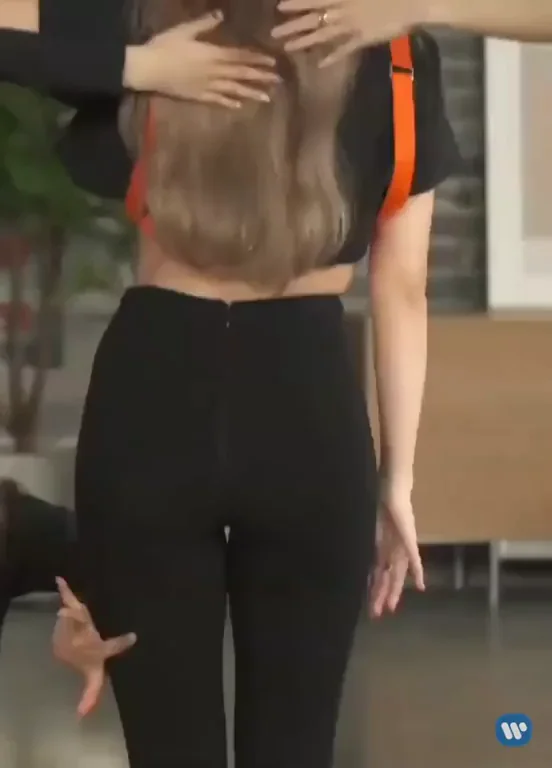 TWICE Mina's Slutty Ass Grind in Tight Black Leggings