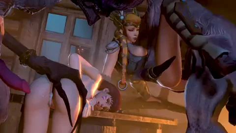 Mercy and D.Va - Hunters Hunted (Beowulf1117, GenosseStahl)
