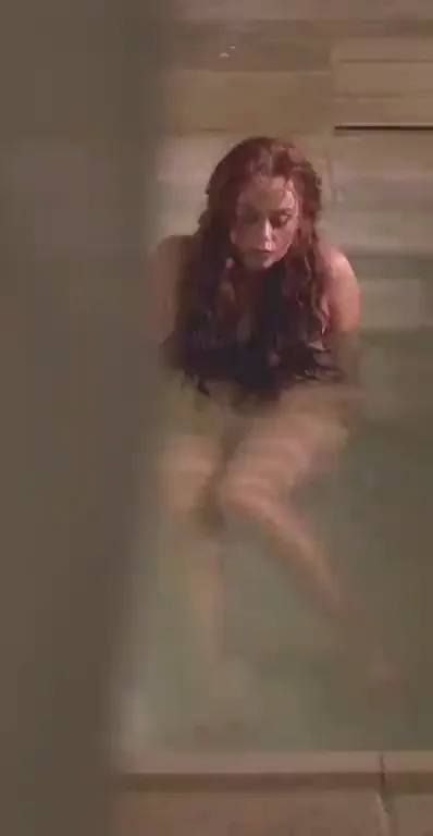 Polly Walker Rome S01E01 Steamy Full Frontal Nude Bath Tease Enhanced