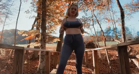 Tiddies in the wild!
