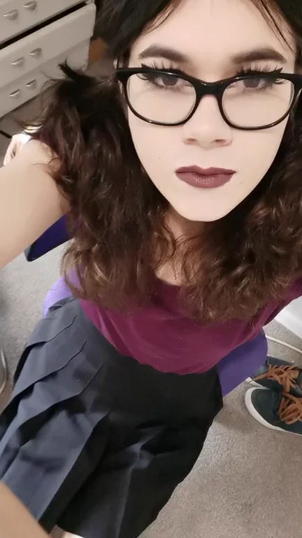 What's Hiding Under My Naughty Schoolgirl Skirt? 🍑🍆💋