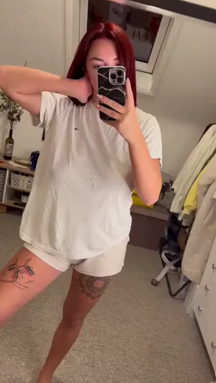 Wearing a plain white tee, you’d never know ? [OC]