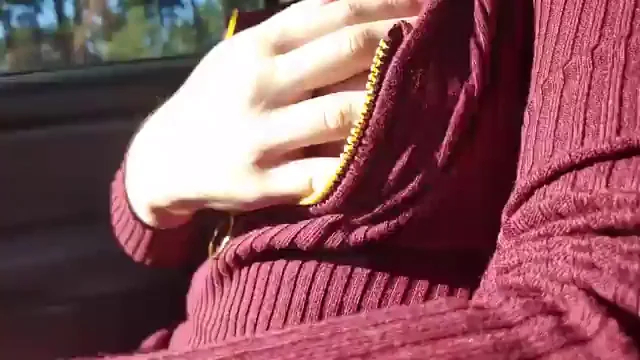 My perky tits always enjoy a little bit of a bumpy ride!