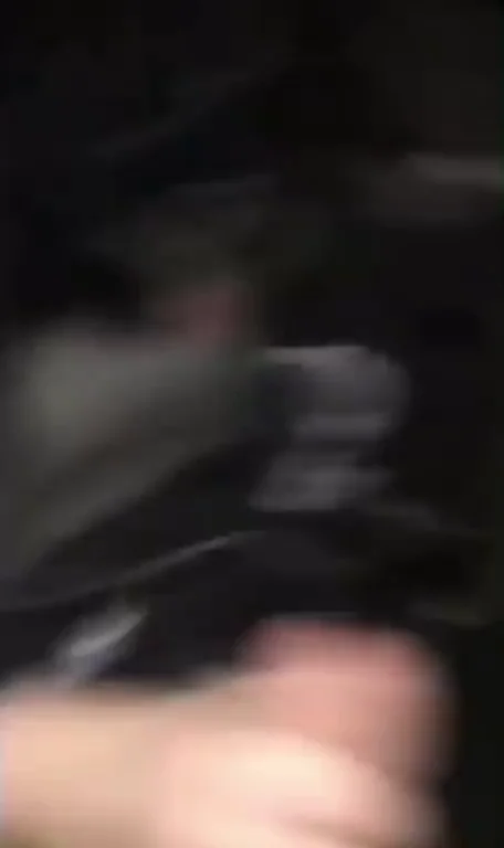 Jerking my cock in the car ??
