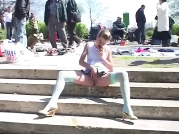 Extreme Public Piss Slut 28 💦👅