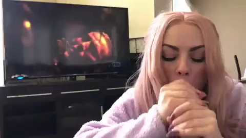 I’ll suck you dry while you watch TV