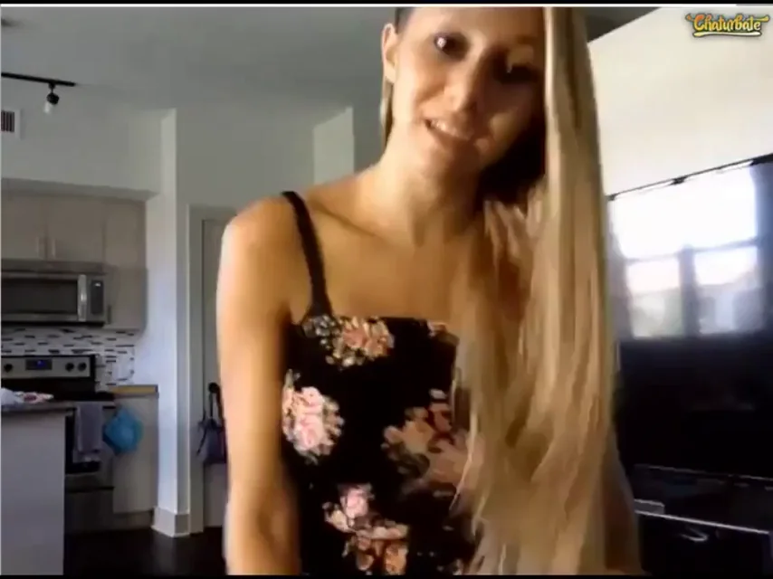 Blonde Ghostnipples Tease in Kitchen