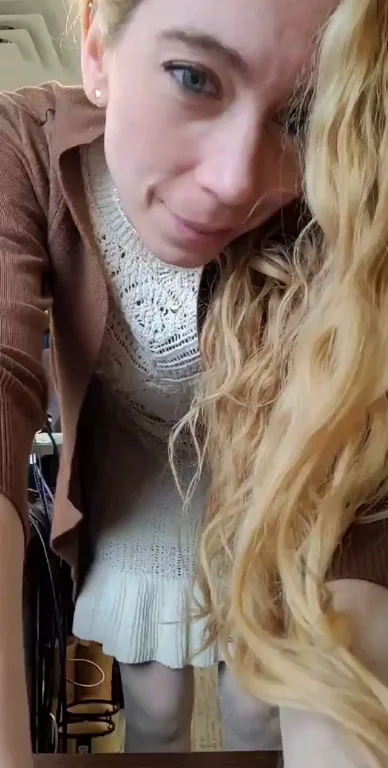 Creamy Blonde Tease Loves Her Sticky Load! 💦😍