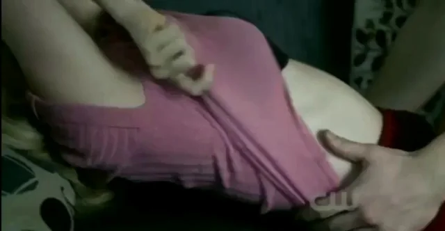 Jerking My throbbing Cock to Horny Vampire Babe Candice King 😈🍆💦