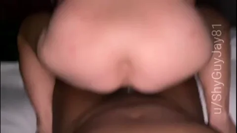 I don't know what turns me on more, her bouncing on my dick or knowing her man will be hearing and seeing just how much she enjoys doing it [OC]