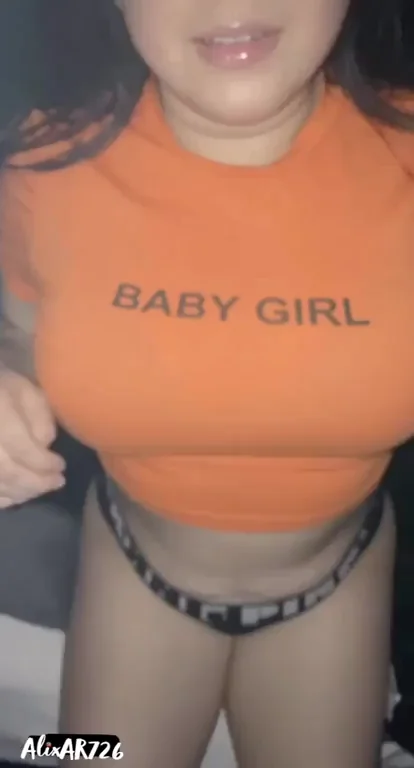 Taking it off for daddy