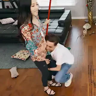 Hot big boobs milf fucked by young boy !