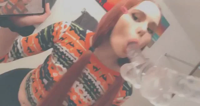 Spooky season deep throat??