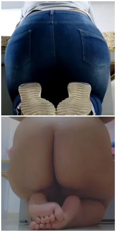 I mean, the jeans don't hide much, do they? ?