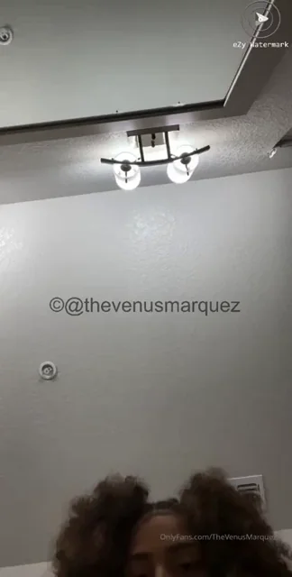 Venus Marquezz's Oily Ebony Twerk Tease - Mega Link Drop