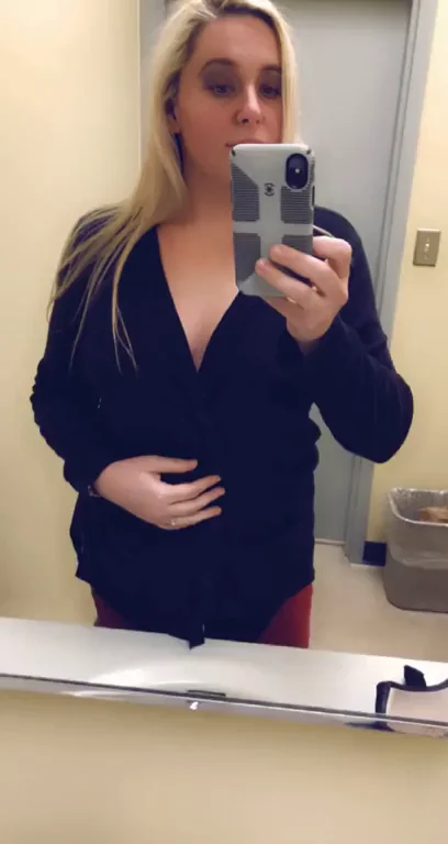 My cardigan is hiding a big secret...