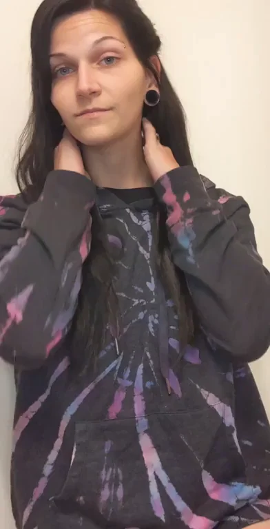 Titty Tuesday Tease: Hoodie Hottie Flashes Perky Rack