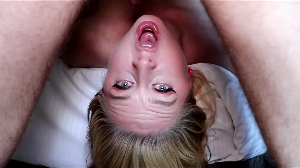 Gigi Jax Facefucks Her Slutty Throat with Thick Cock! 💦🍆😈