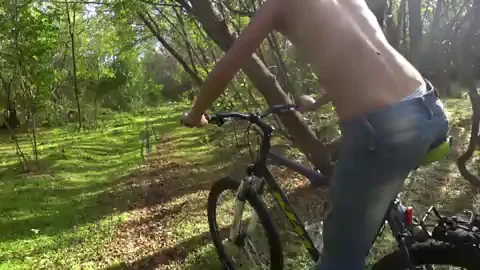 Milf Bike Ride In The Forest (OC) (36F)