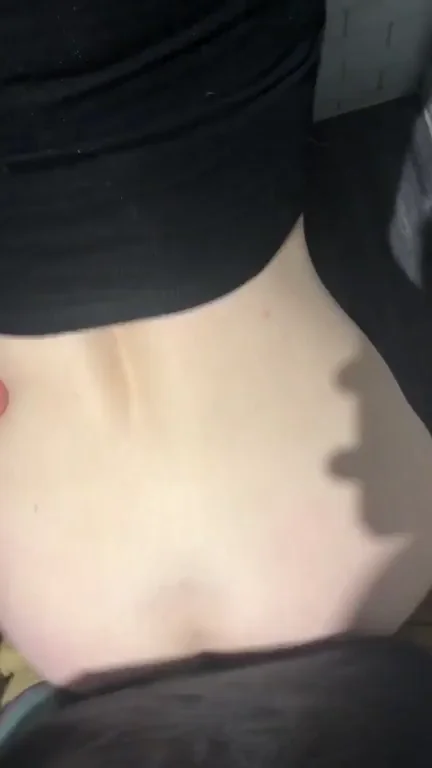 Asking for a creampie for dessert in the restaurant bathroom