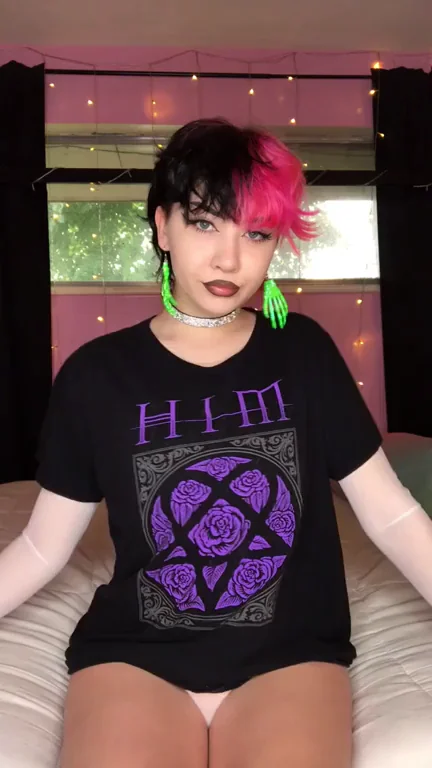 Help! My Tight Bodysuit Can't Contain These Massive Goth Tits 😩🍒