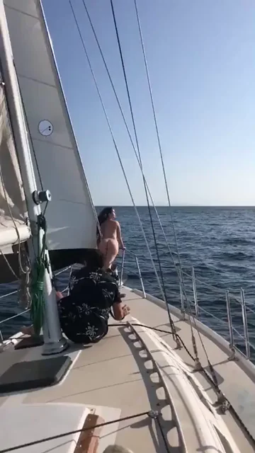 Bella Donna on the open ocean (I mean... this could be public and risky, right?)