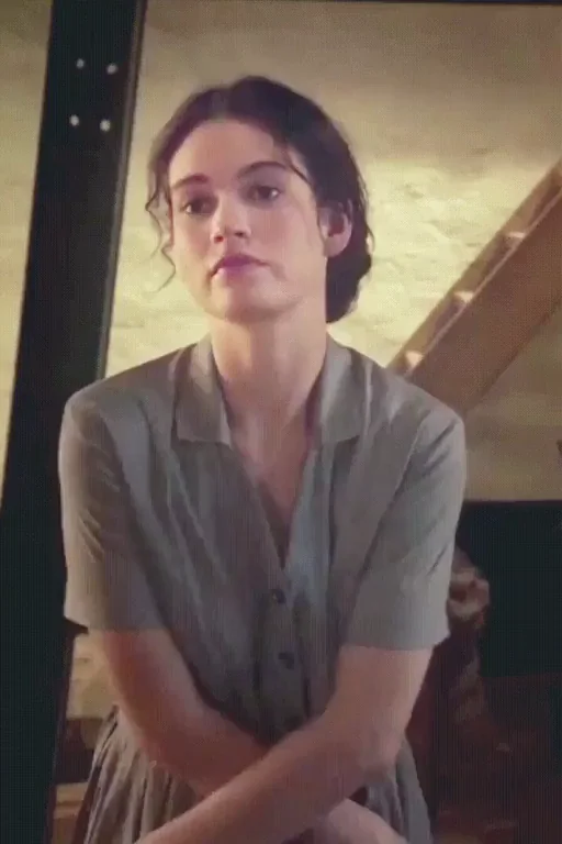Lily James in ‘The Exception’