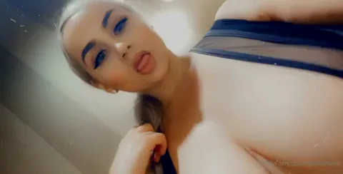Eva Marie's Massive Tits Tease in Sheer Lingerie 🔥🍒