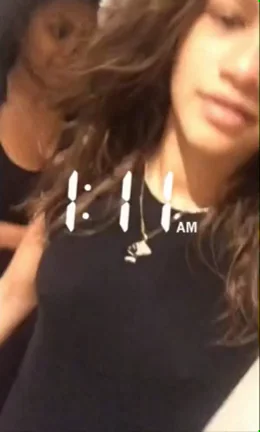 Zendaya's hard nipples