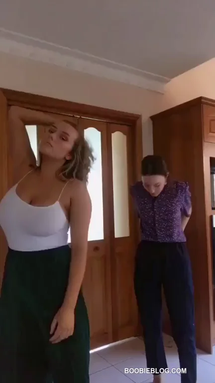 TikTok Tease: Busty Babes Shaking Massive Boobs 💦🍈🍈