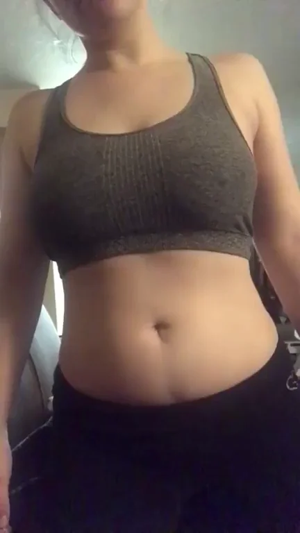 My sports bra really didn't want to let go (OC)
