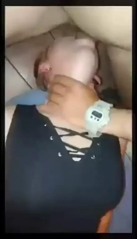 Blonde Slut Gagging on Massive BWC Deepthroat