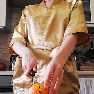 Hot Blonde Orgasms In The Kitchen