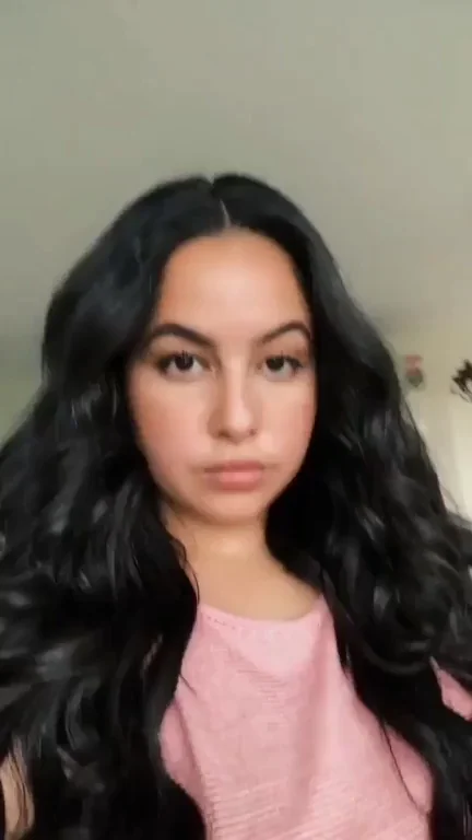 Wait For It... Thick Latina Tease Drops the Pink Top! 🔥🍑